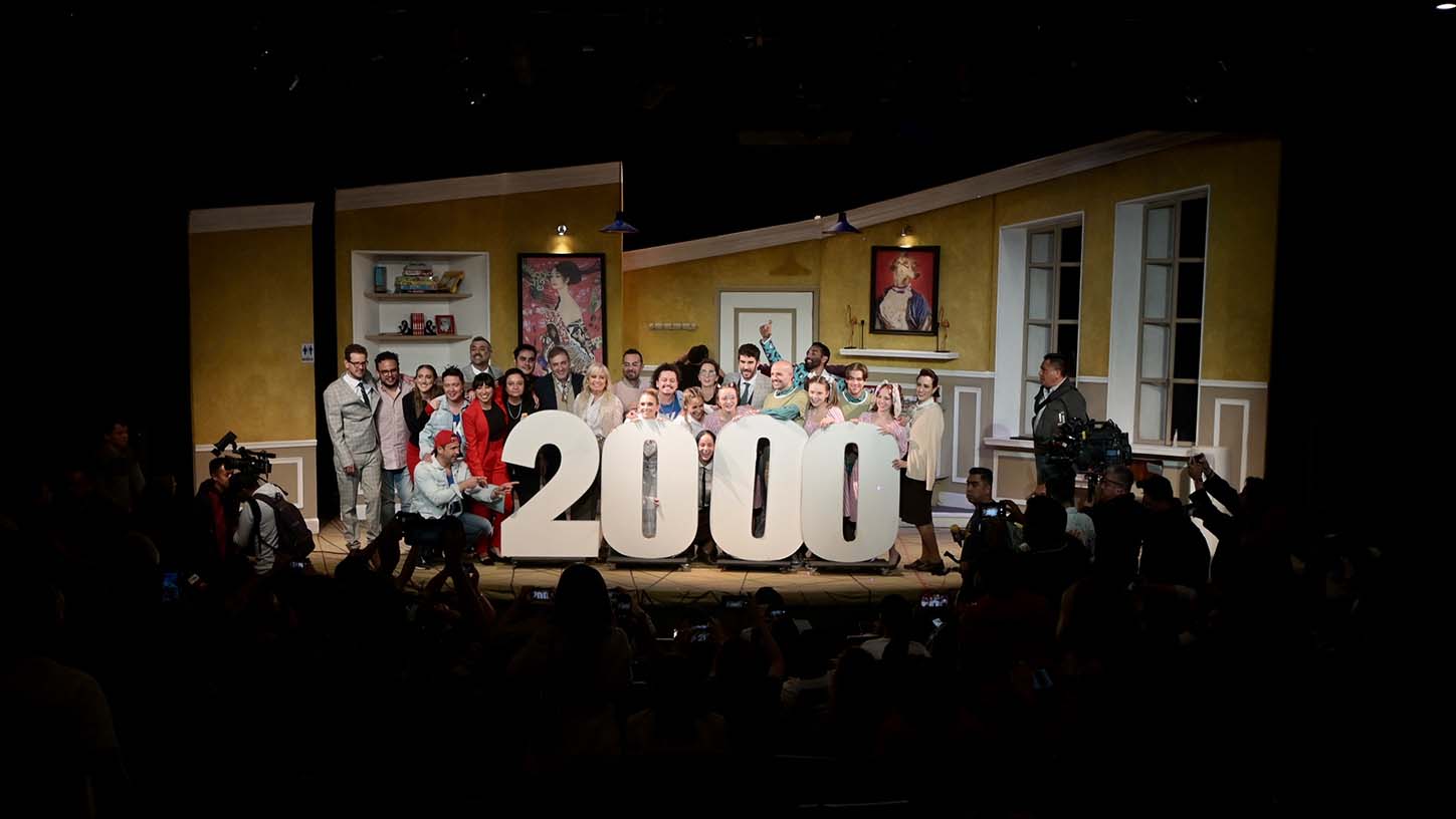 TOC TOC festeja 2 mil históricas funciones  0