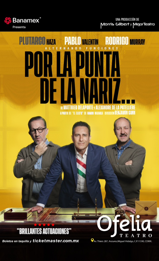 Por la punta de la nariz
