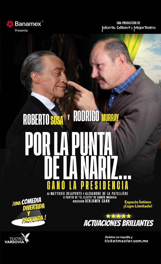 Por la punta de la nariz