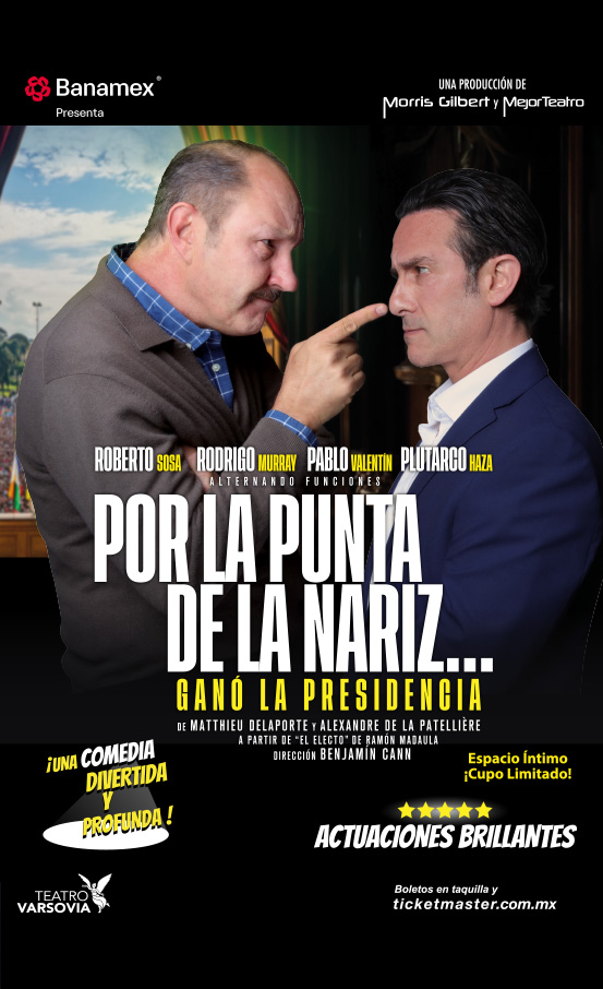 Por la punta de la nariz